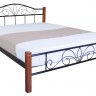 Металлическая кровать TPRO- EAGLE COMO 1400x2000 black E2318