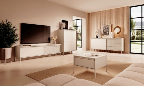 Стол журнальный Perfect Home Сенсо / Senso 68 Беж