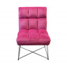 Кресло IDEA ACAPULCO розовый бархат