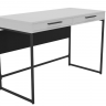 Стол компьютерный AMF- Campari Cr1200 (1200х500х800Н) черный / белый