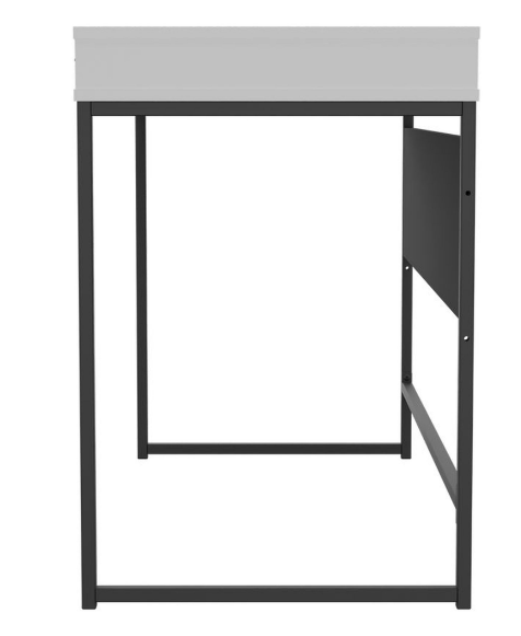 Стол компьютерный AMF- Campari Cr1200 (1200х500х800Н) черный / белый