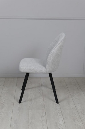 Стул обеденный TOP- Окси серый (ноги черный)      