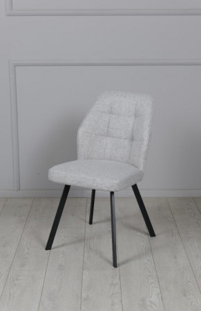 Стул обеденный TOP- Окси серый (ноги черный)      