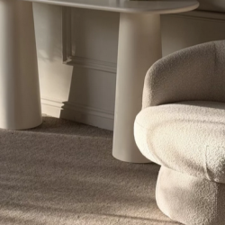 Кресло CRV- Noa Windy dunes поворотное 360°,светло-бежевый