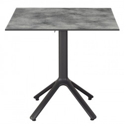 Стол обеденный VLL- SCAB Nemo Folding 80x80 (бетон/антрацит)