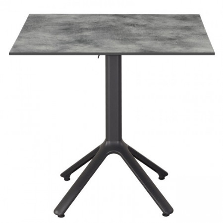 Стол обеденный VLL- SCAB Nemo Folding 80x80 (бетон/антрацит)
