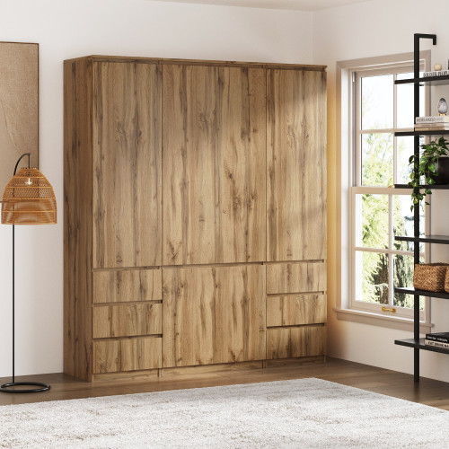 Комплект (ШК-80стиль + ШК-стиль-4ф 2 шт) KOD- ШК-180 стиль