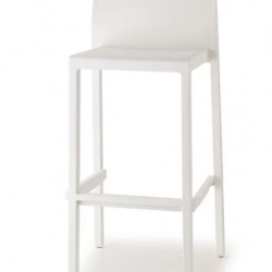 Стул барный пластиковый VLL- SCAB KATE (белый, антрацит)