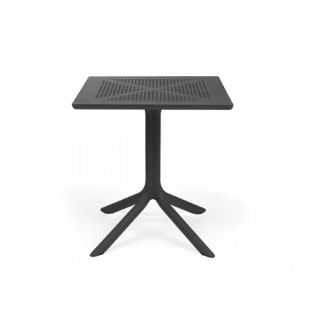 Комплект Nardi DEI- стол Clipx 70 см + 4 кресла Net, Antracite 