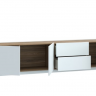 Гостиная Forte LEWISVILLE Wall unit combination _01 Серый/Дуб Валенсия