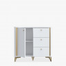 Комод Forte FORREST HILLS FTHK221 LB белый-золото