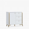 Комод Forte FORREST HILLS FTHK221 LB белый-золото