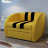 Кресло-кровать VRN- SMART 80х170 см (желтый, черный)
