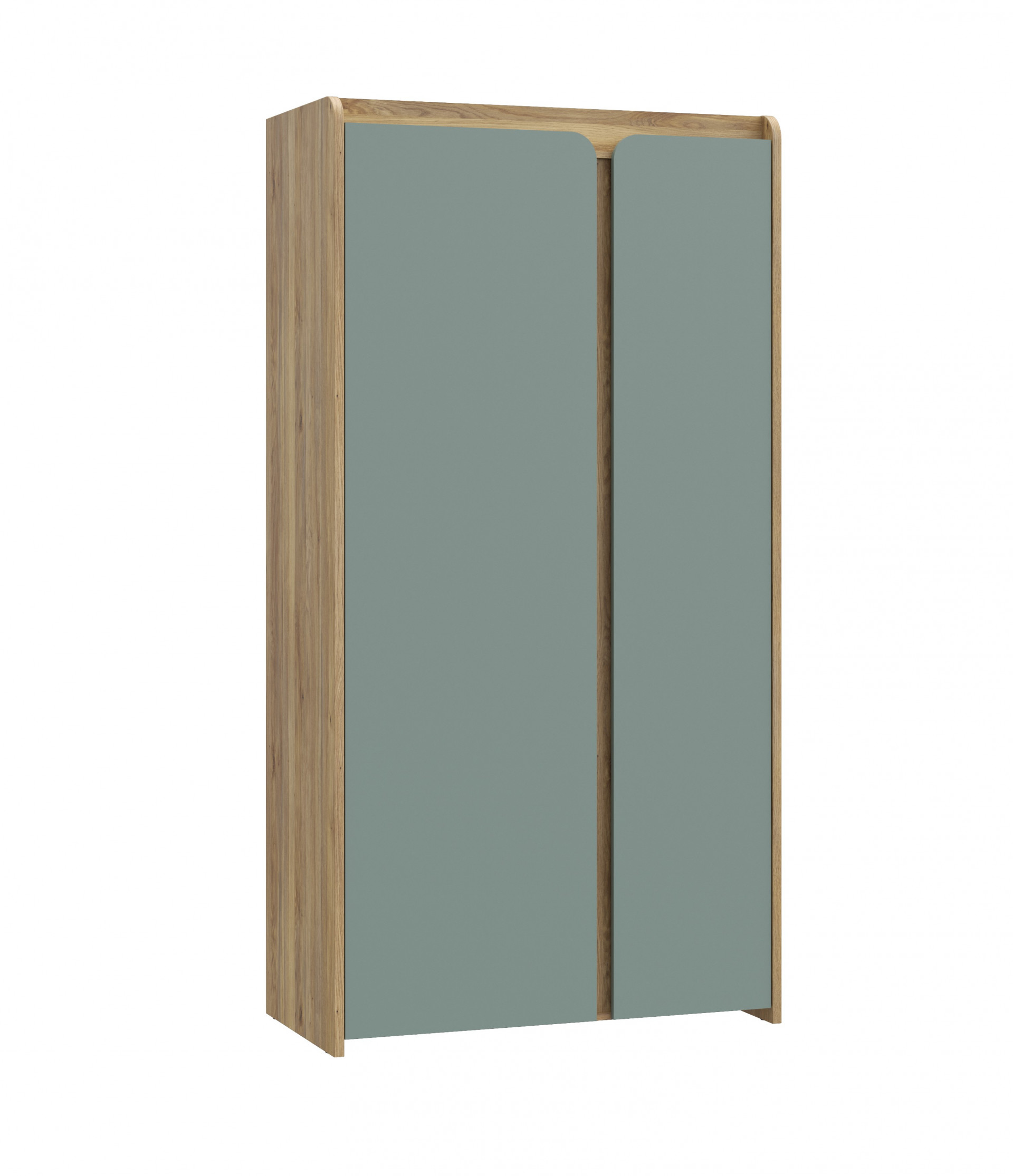 Шкаф на 2 двери Forte HOA HOAS821 (дуб маувелла/шалфей)