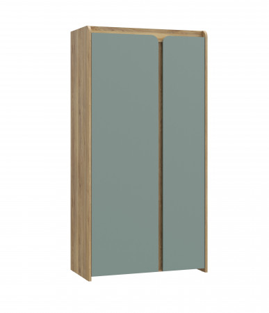Шкаф на 2 двери Forte HOA HOAS821 (дуб маувелла/шалфей)