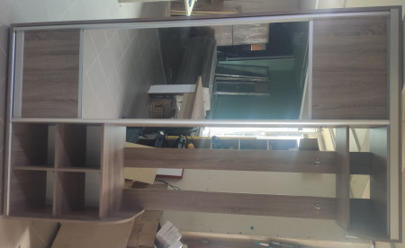 Прихожая (шкаф-купе) BIO- "Флеш" Бриз трюфель