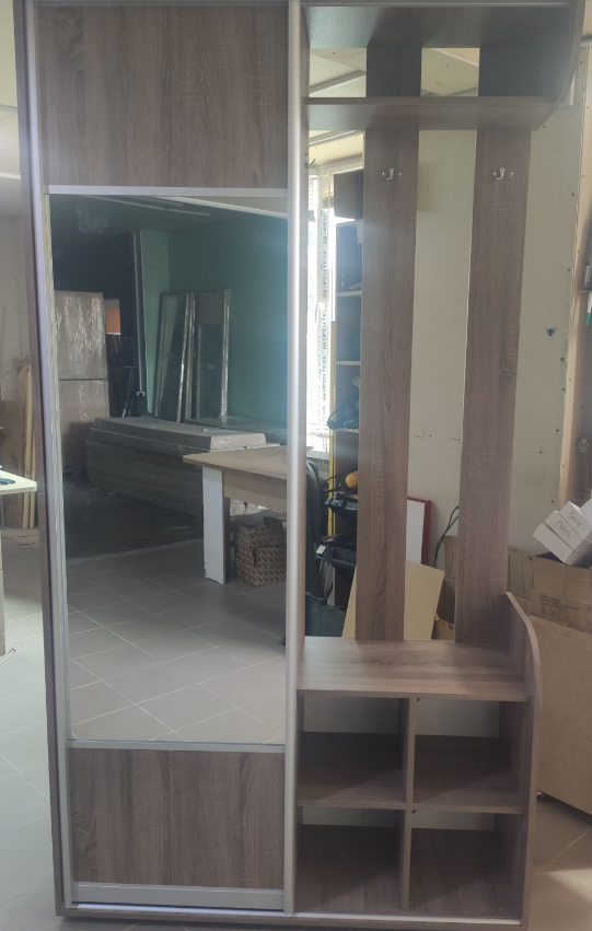 Прихожая (шкаф-купе) BIO- "Флеш" Бриз трюфель