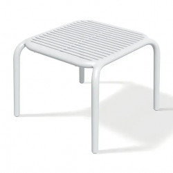 Стол кофейный садовый VLL- FERNE Berne (белый, молочный)