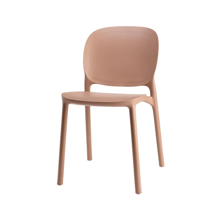 Стул пластиковый TERR- Scab Hug (карамель, желтый)