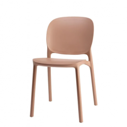 Стул пластиковый TERR- Scab Hug (карамель, желтый)