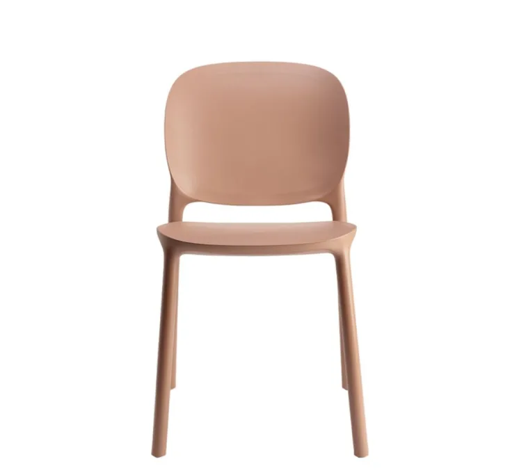 Стул пластиковый TERR- Scab Hug (карамель, желтый)