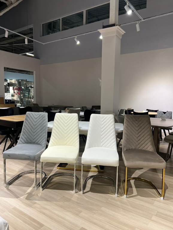 Стул модерн обеденный EXI- ALICANTE-S (Аликанте) экокожа бежевый