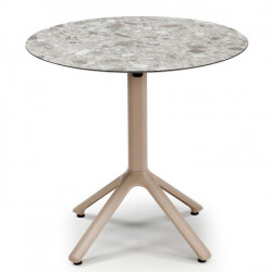 Стол для кафе VLL- SCAB Nemo Folding D70 (гравий/тортора)