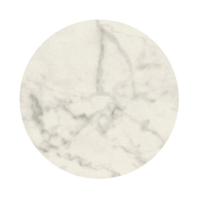 Столешница круглая VLL- Topalit (белый мрамор)
