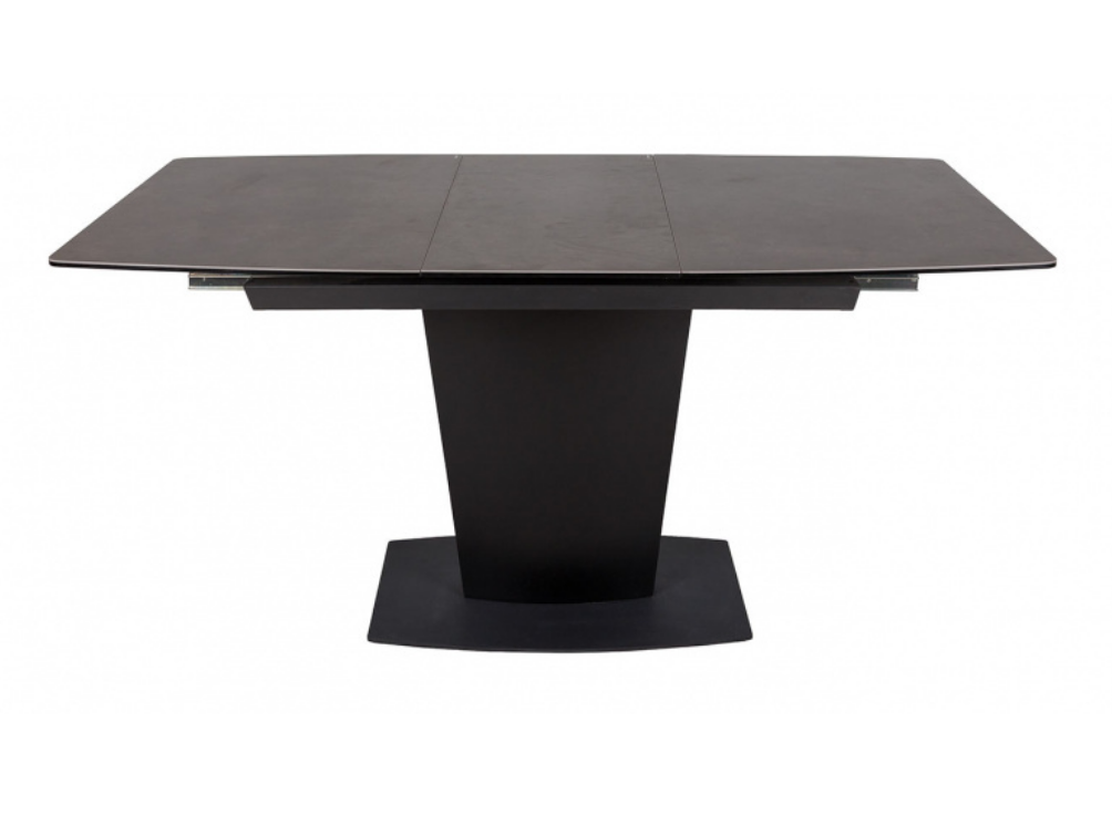 Стол обеденный модерн NL- OREGON коричневый (120/160*85*76 cm керамика)  