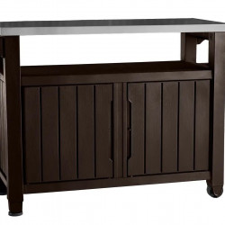 Стол- буфет для барбекю ECO-  Keter UNITY XL, коричневый 207 л