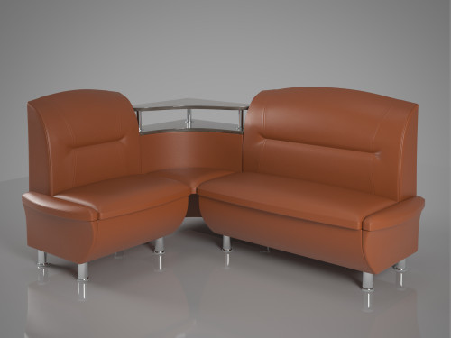 Кухонный уголок  SNT- Смузи (160х125х85) однотон