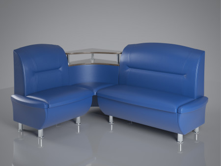 Кухонный уголок  SNT- Смузи (160х125х85) однотон