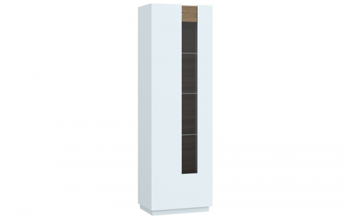 Гостиная Forte LEWISVILLE Wall unit combination _02 Серый/Дуб Валенсия