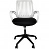 Кресло офисное BRS- Office plus White/Black OFW-01