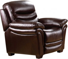 Кресло BLN- Хантер (экокожа, темно-коричневый)