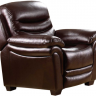 Кресло BLN- Хантер (экокожа, темно-коричневый)