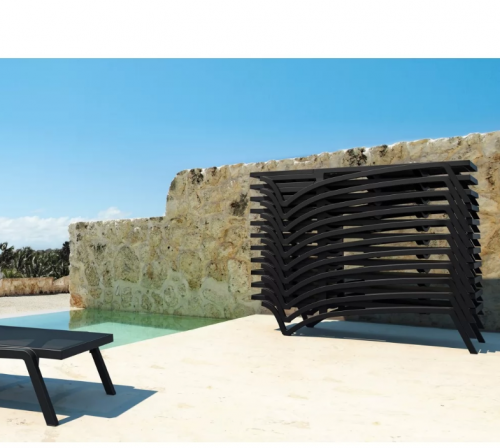 Шезлонг ZST-  SIESTA Pacific (white - turquoise)