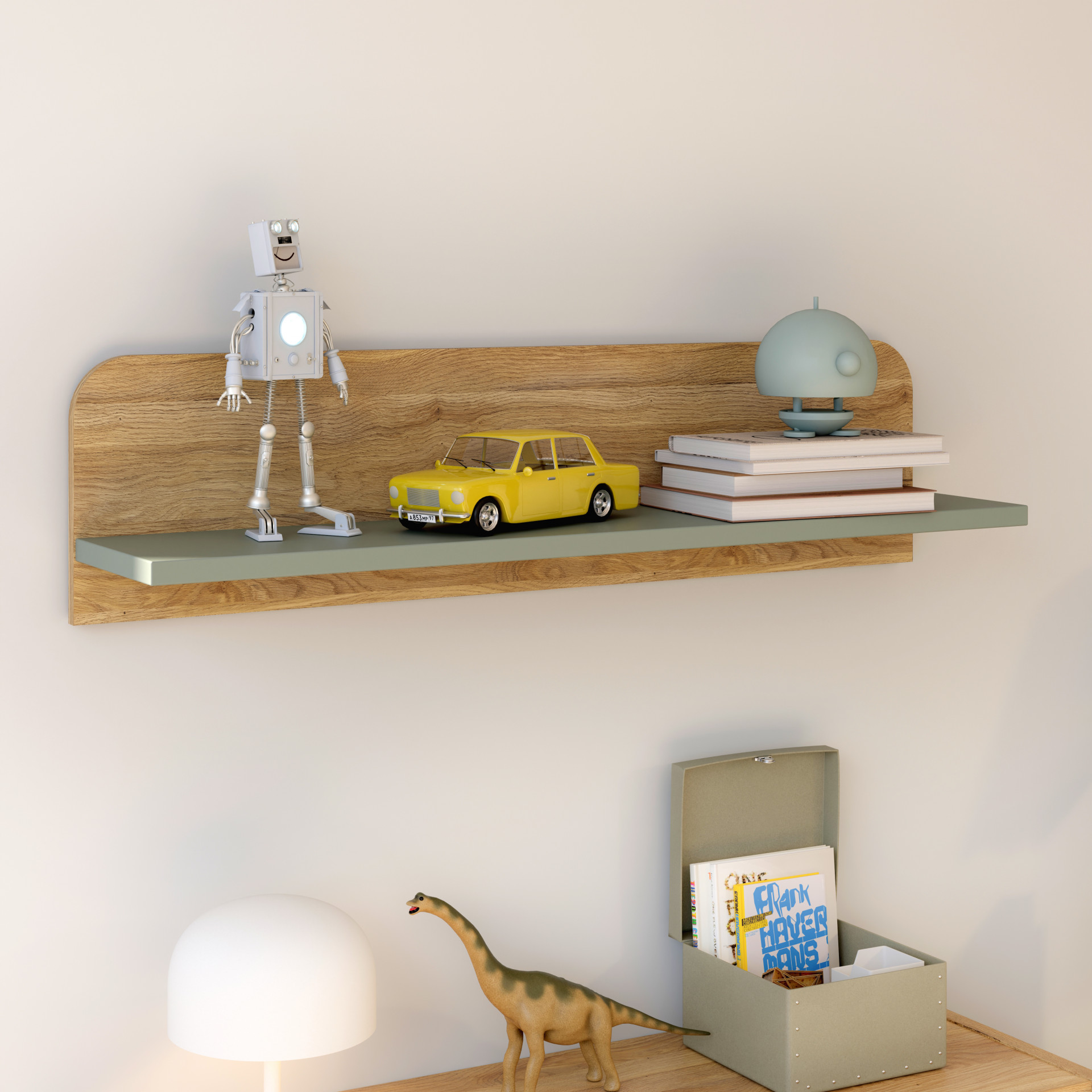 Комплект в детскую Forte HOA (дуб маувелла/шалфей)