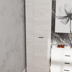 Шкаф распашной на 2 двери EVR- Соната-600 крафт белый