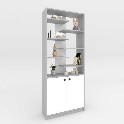 Шкаф стеллаж оригинальный 195х80х30 см KOD- ШК-о-детская