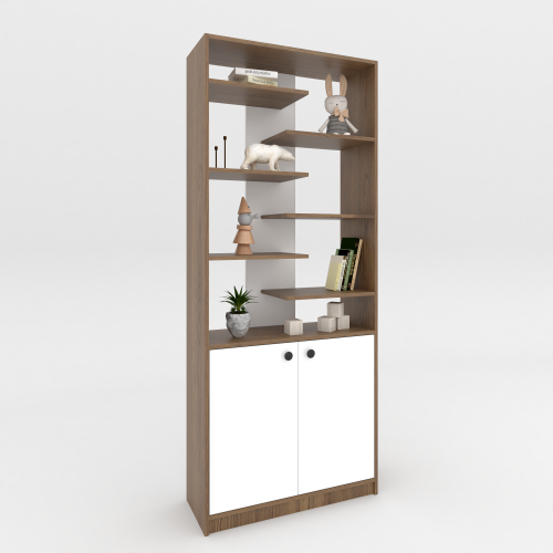 Шкаф стеллаж оригинальный 195х80х30 см KOD- ШК-о-детская