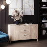 Комод с ящиками и тумбами 80х139х40 см KOD- КМ-14 Хюгге