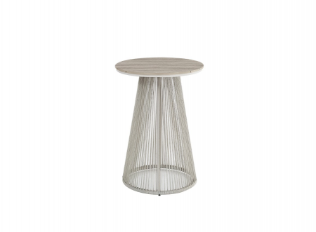 Стол садовый барный VTR- ODBT-20 (Изола) дрифтвуд грей + айвори