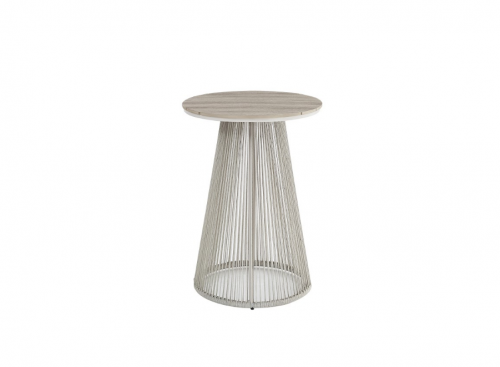 Стол садовый барный VTR- ODBT-20 (Изола) дрифтвуд грей + айвори