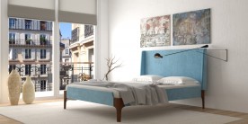 Мягкая кровать WDS- Milan