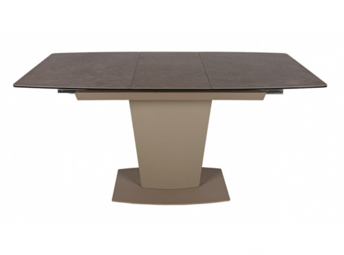 Стол обеденный модерн NL- OREGON кофейный (120/160*85*76 cm керамика)  