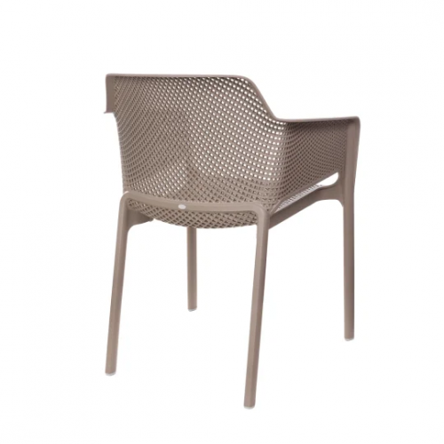 Комплект Nardi DEI- стол Clipx 70 см + 4 кресла Net, tortora