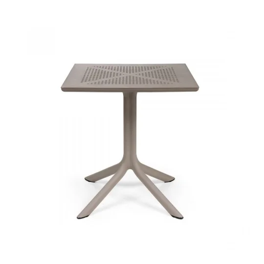Комплект Nardi DEI- стол Clipx 70 см + 4 кресла Net, tortora