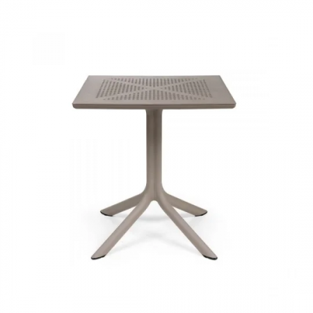 Комплект Nardi DEI- стол Clipx 70 см + 4 кресла Net, tortora