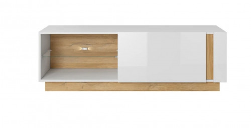 Стенка Perfect Home Arco (Marco) белый глянец/дуб грандсон